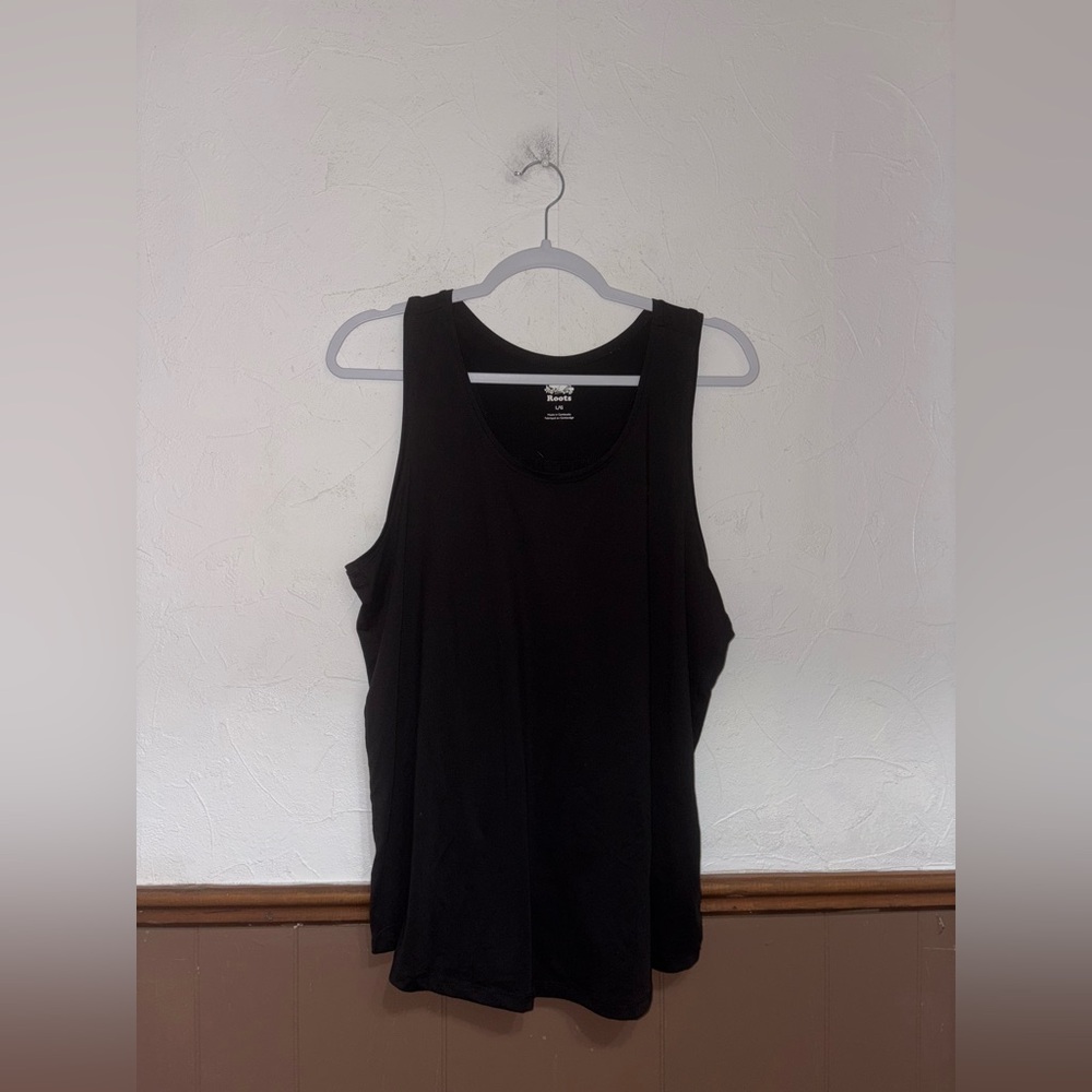 Roots Black TankTop